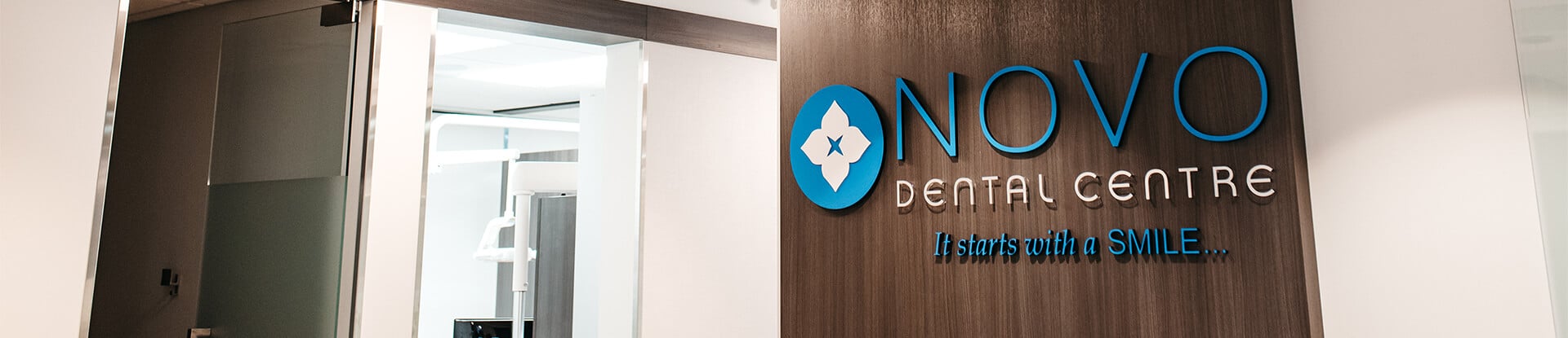 NOVO Dental Centre sign in clinic
