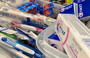 Dental Supply Donations to Student Food Bank